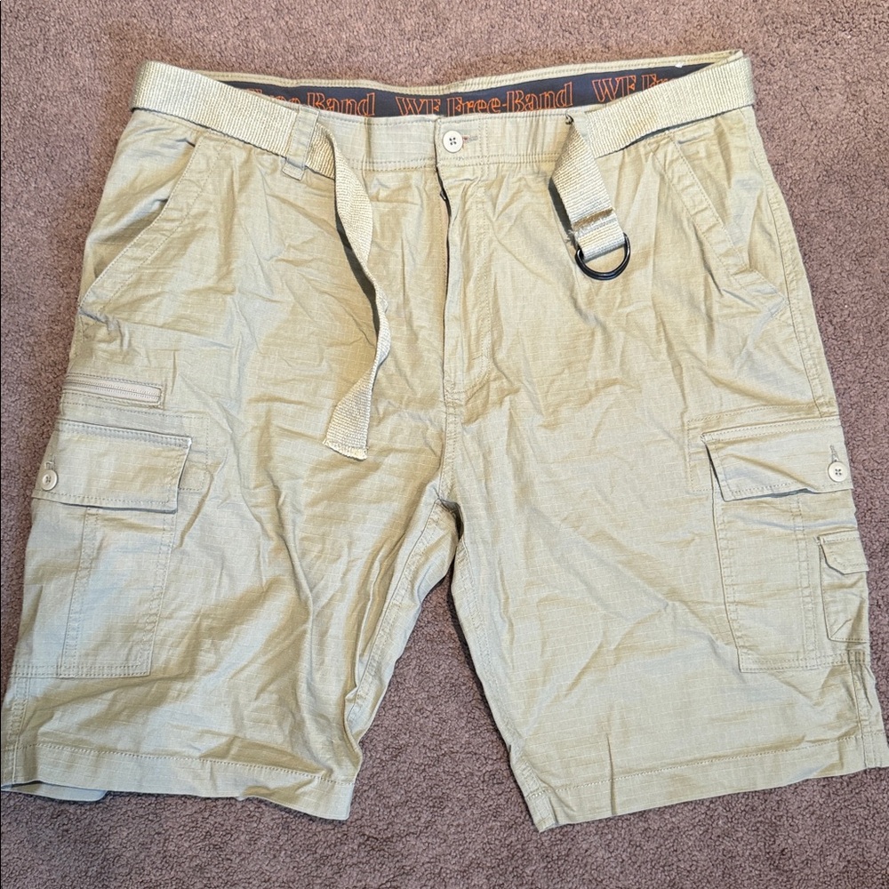 Wearafirst Men's Tan Cargo Shorts